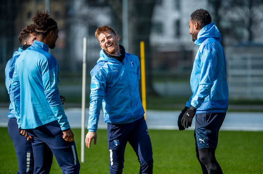 Anders Christiansen och Isaac Kiese Thelin
