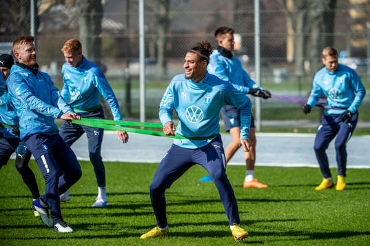 Anders Christiansen och Joseph Ceesay