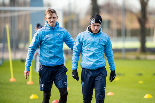 Søren Rieks och Gabriel Busanello