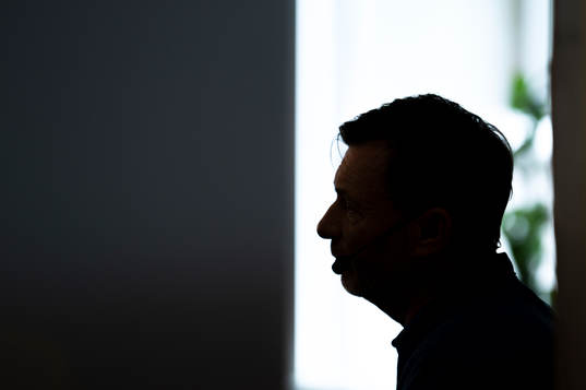 Head coach Peter Gerhardsson of the Swedish women's