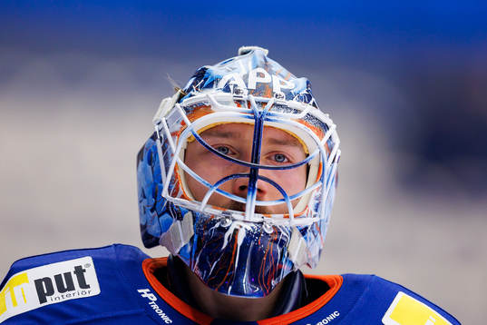 Växjös målvakt Emil Larmi
