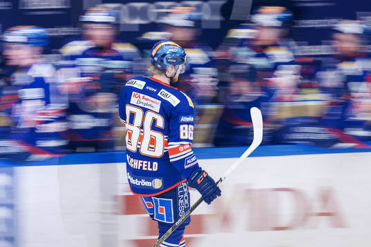 Växjös Joachim Blichfeld jublar