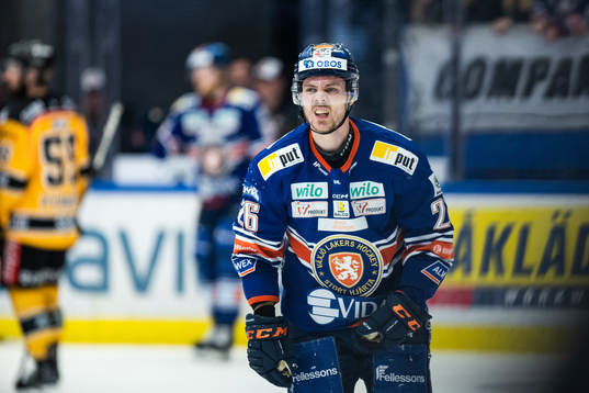 Växjös Joel Kellman har ont