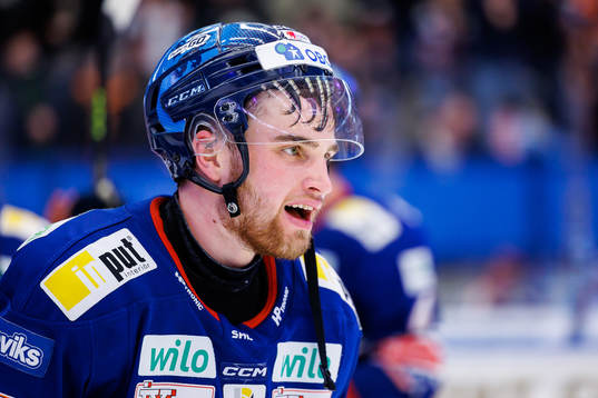 Växjös Glenn Gustafsson jublar