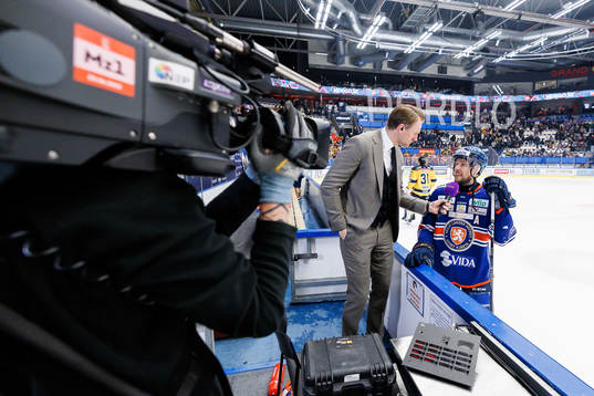 Cmores Staffan Kronwall intervjuar Växjös Robert Rosén
