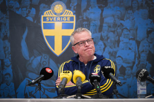 Janne Andersson, Head coach of Sweden