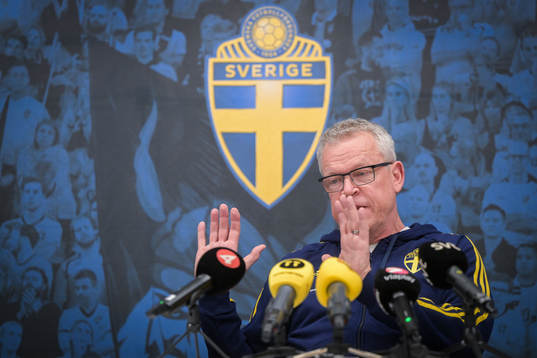 Janne Andersson, Head coach of Sweden