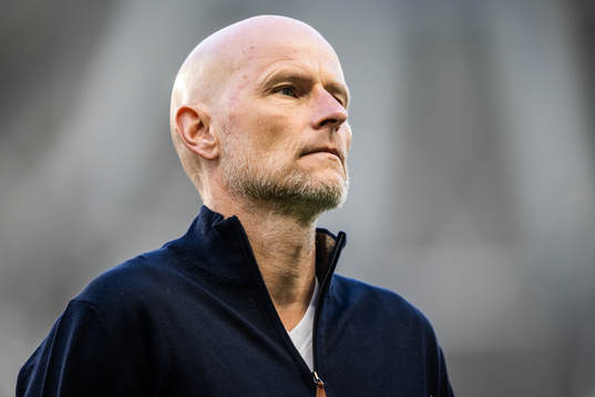 Head coach Ståle Solbakken of Norway