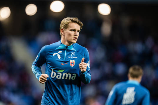 Martin Ødegaard of Norway