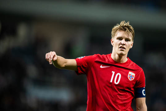 Martin Ødegaard of Norway