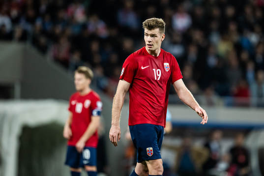 Alexander Sørloth of Norway