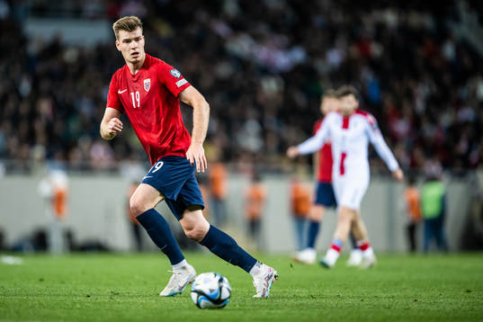 Alexander Sørloth of Norway