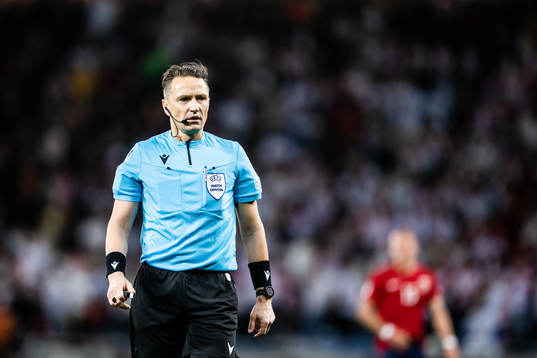 Referee Andris Treimanis