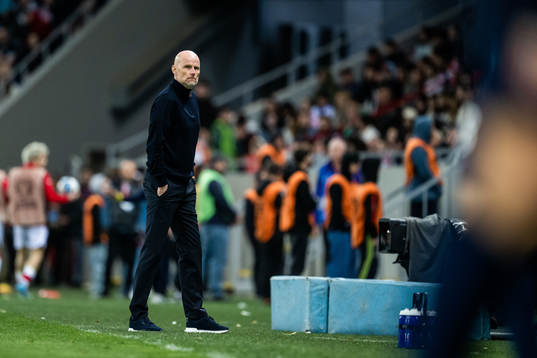 Head coach Ståle Solbakken of Norway