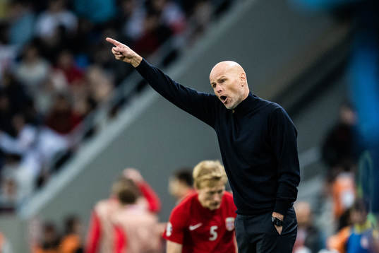 Head coach Ståle Solbakken of Norway