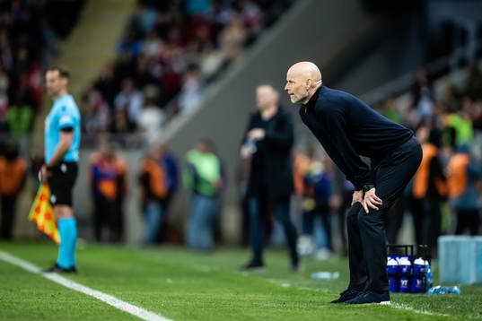 Head coach Ståle Solbakken of Norway