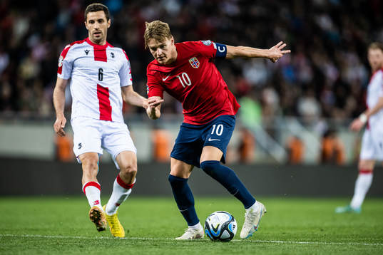 Martin Ødegaard of Norway