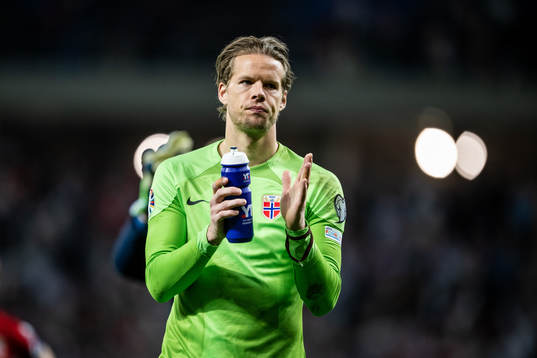 goalkeeper Ørjan Håskjold Nyland of Norway