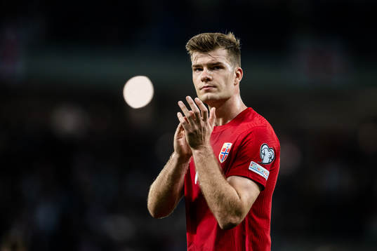 Alexander Sørloth of Norway