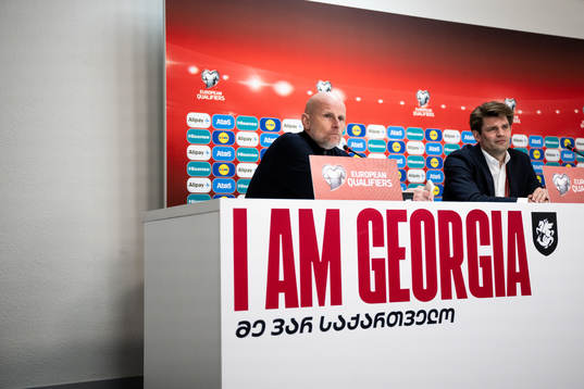 Head coach Ståle Solbakken of Norway