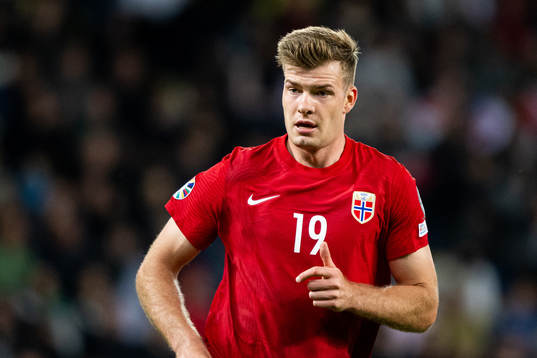 Alexander Sørloth of Norway