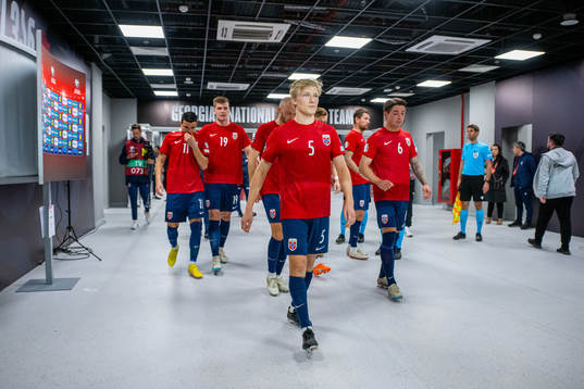Birger Meling of Norway at half-time