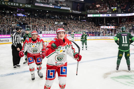 Frölundas Filip Hasa jublar