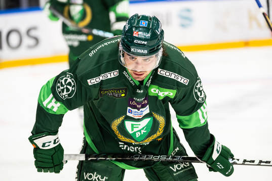 Färjestads Remi Elie deppar