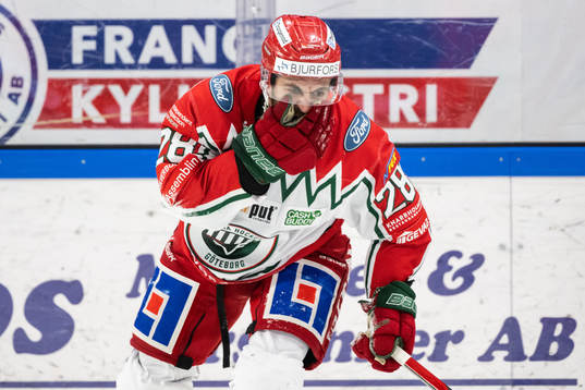 Frölundas Anthony Greco har ont