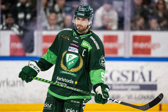 Färjestads Linus Johansson deppar