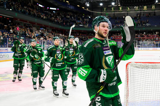 Färjestads Theodor Lennström deppar med lagkamrater