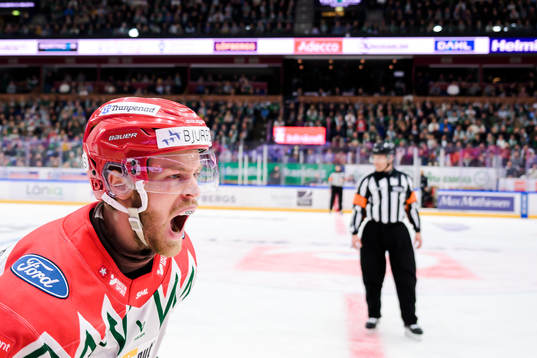 Frölundas Filip Johansson jublar
