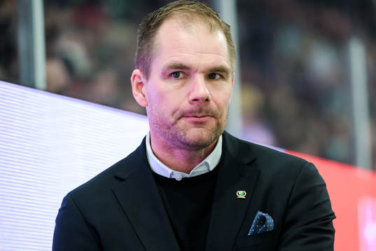 Färjestads huvudtränare Tomas Mitell