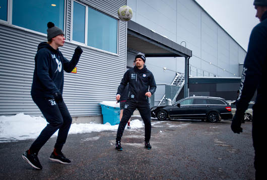 Timrås Erik Walli Walterholm och Anton Lander