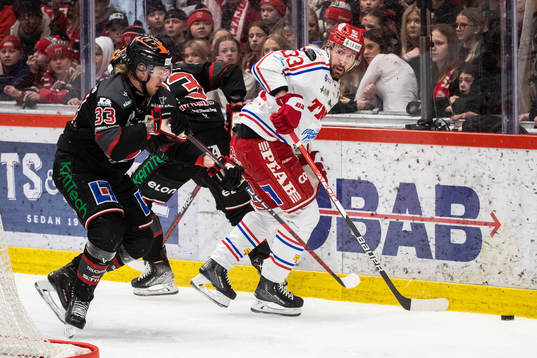 Örebros Christopher Mastomäki och Timrås Albin Lundin