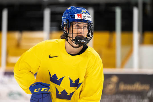 Fanny Rask of Sweden at a practice session