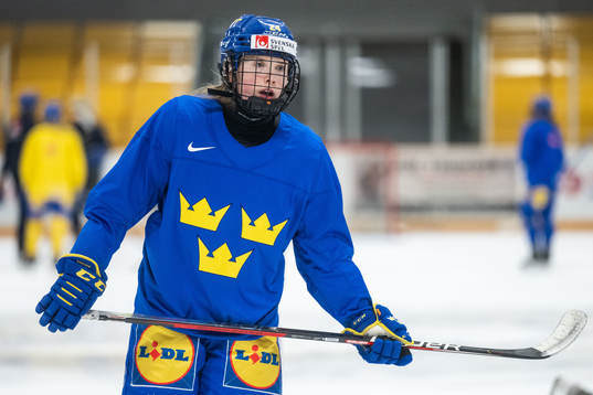Felizia Wikner-Zienkiewicz of Sweden at a practice session