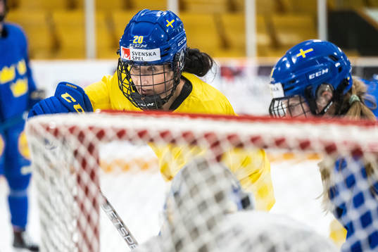 Fanny Rask of Sweden at a practice session