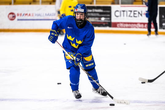 Ebba Hedqvist of Sweden at a practice session