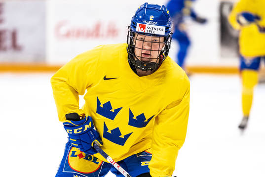 Paula Bergström of Sweden at a practice session