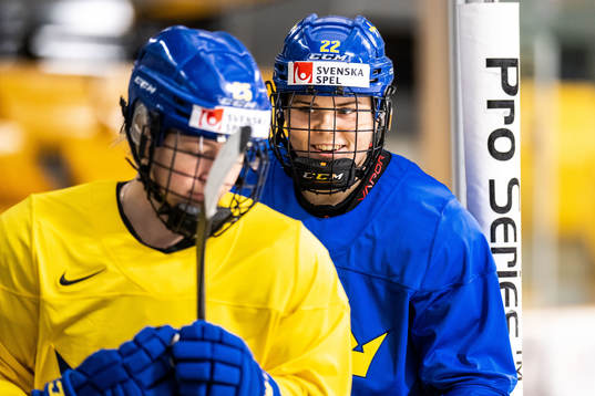 Hanna Thuvik of Sweden at a practice session