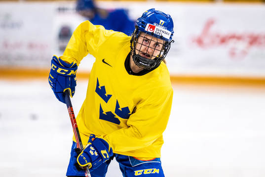 Sofie Lundin of Sweden at a practice session