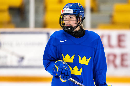 Ebba Hedqvist of Sweden at a practice session