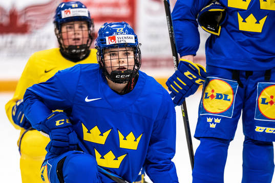 Hanna Thuvik of Sweden at a practice session