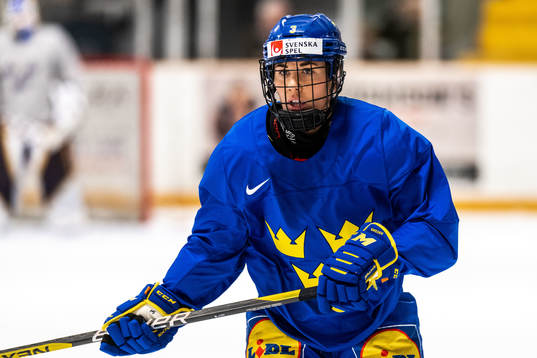 Anna Kjellbin of Sweden at a practice session