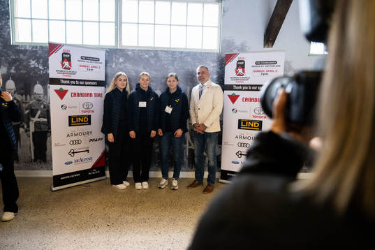 Goaltender Emma Söderberg, goaltender Sara Grahn  and