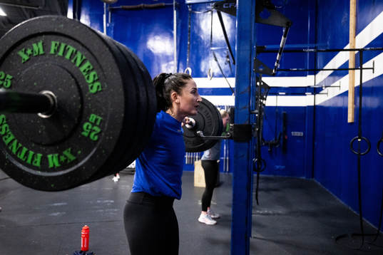 Fanny Rask of Sweden at a practice session
