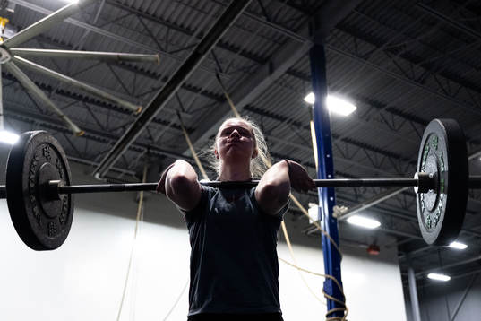 Sara Hjalmarsson of Sweden at a practice session