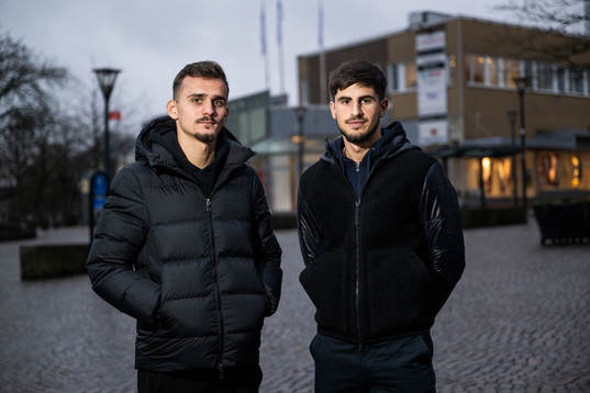 Ajdin Zeljkovic och Emin Grozdanic