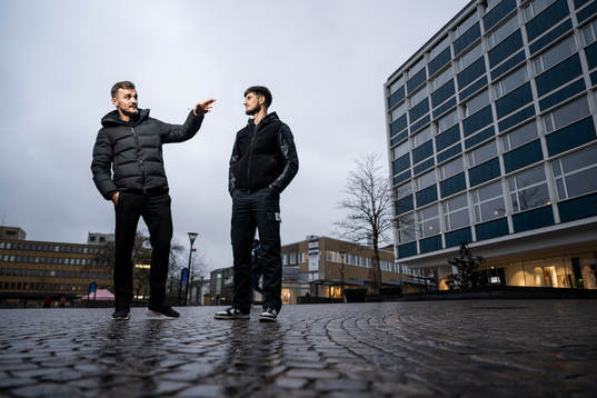 Ajdin Zeljkovic och Emin Grozdanic